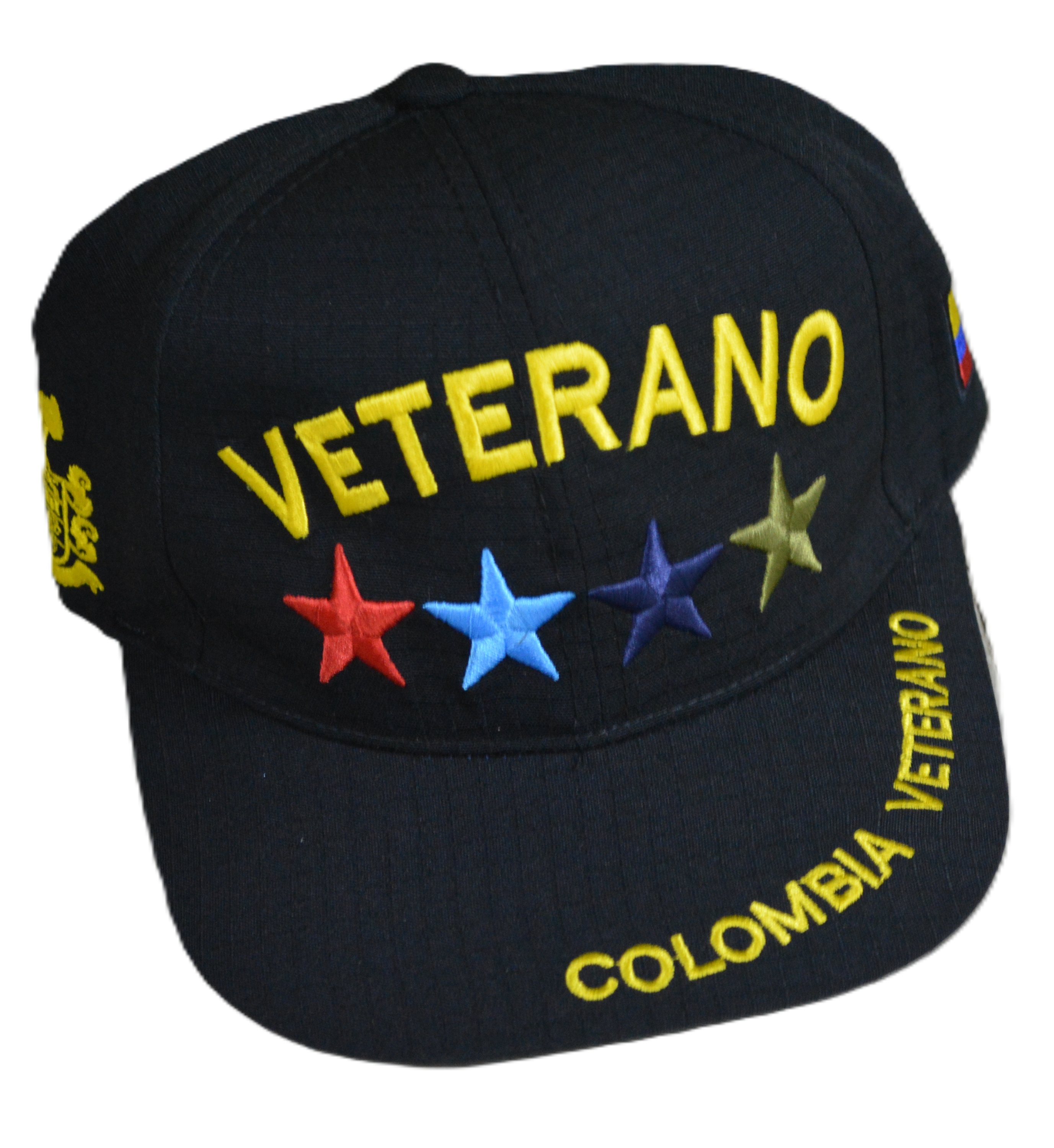 Gorra negra veterano